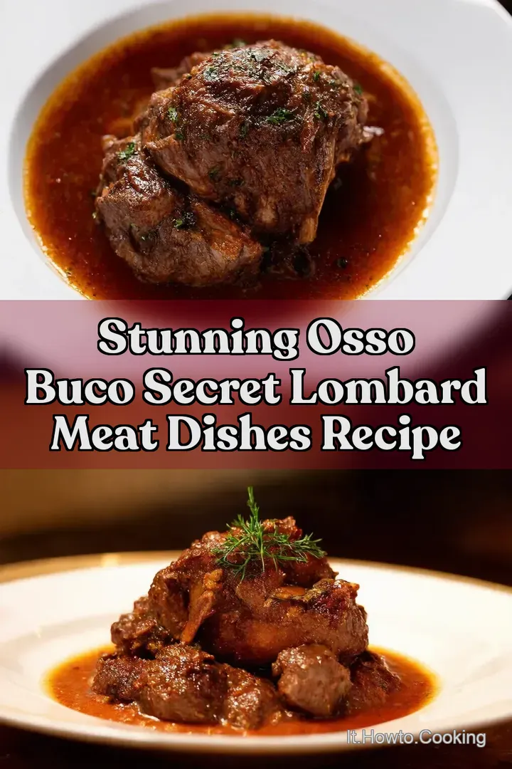 Stunning Osso Buco Secret Lombard Meat Dishes Recipe