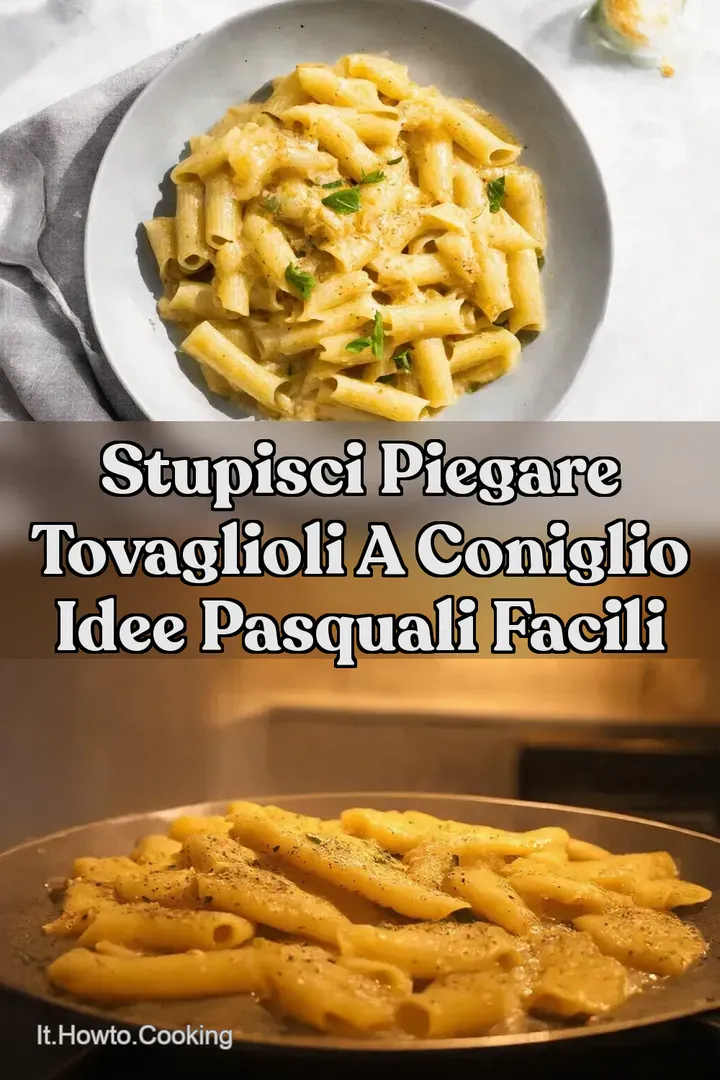 Stupisci Piegare Tovaglioli a Coniglio Idee Pasquali Facili