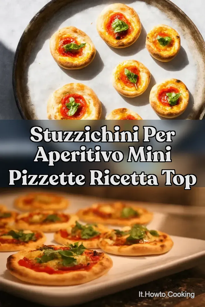 Stuzzichini per Aperitivo Mini Pizzette Ricetta Top