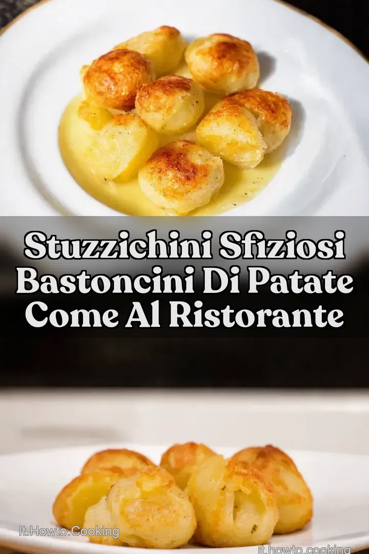 Stuzzichini Sfiziosi Bastoncini di Patate come al Ristorante