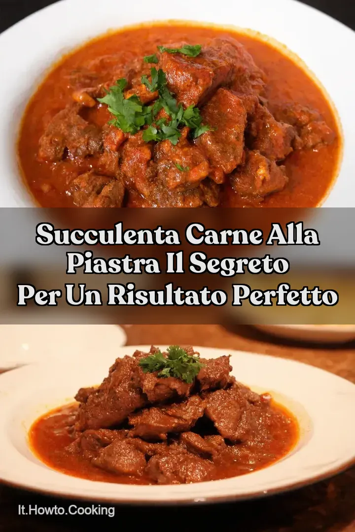 Succulenta Carne alla Piastra Il Segreto per un Risultato Perfetto