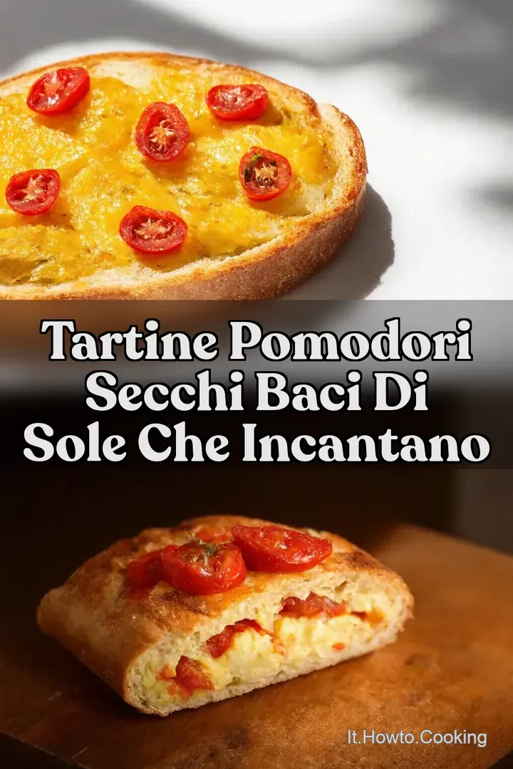 Tartine Pomodori Secchi Baci di Sole che Incantano