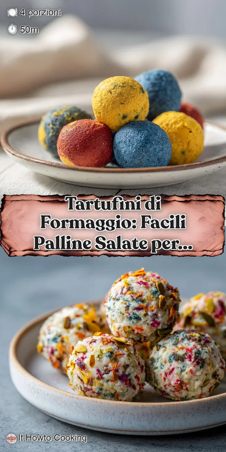 Close-up captures the subtle texture of cocoa-dusted cheese truffles. Irregular surfaces suggest hand-rolled deliciousness...