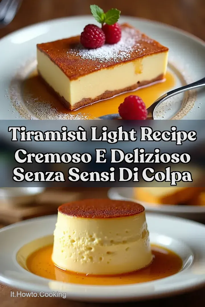 Tiramis&ugrave; Light Recipe Cremoso e Delizioso senza sensi di colpa