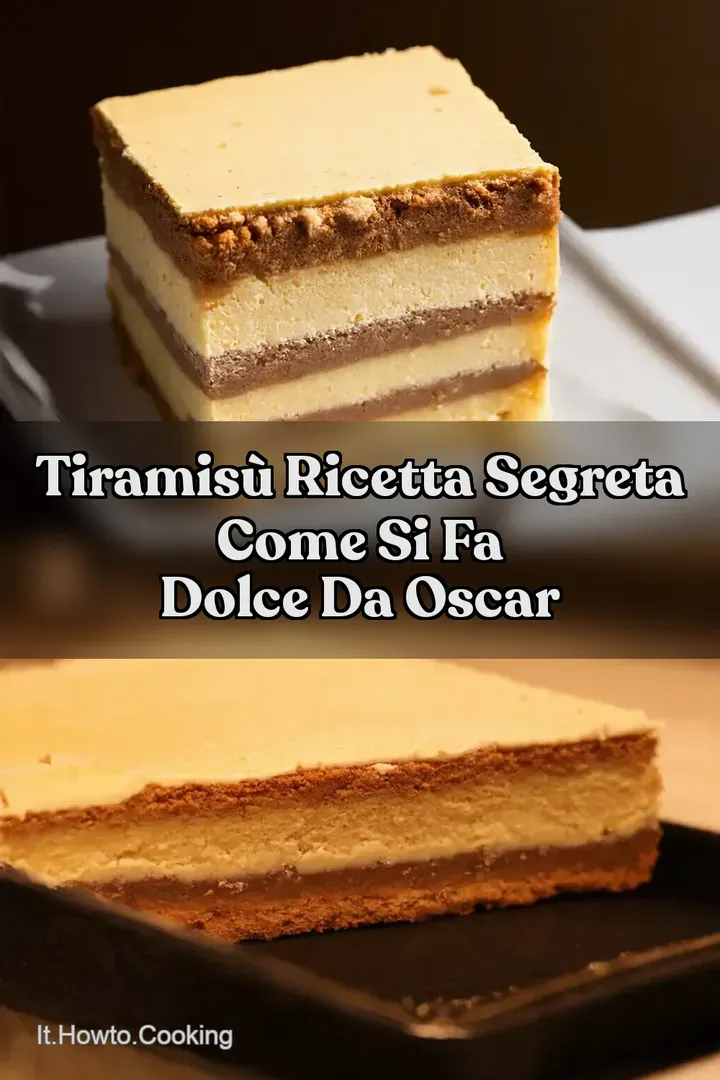 Tiramis&ugrave; Ricetta Segreta Come si Fa Dolce da Oscar