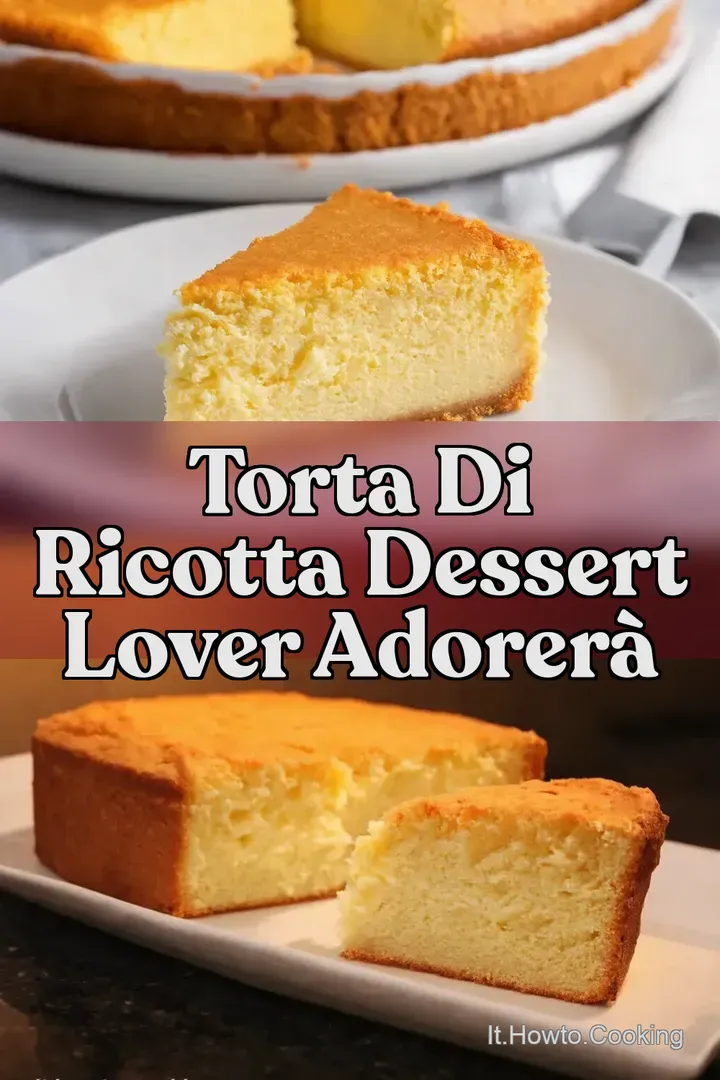 Torta di Ricotta Dessert Lover Adorer&agrave;