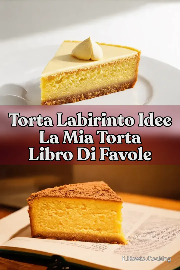 Torta labirinto idee la mia Torta Libro di Favole