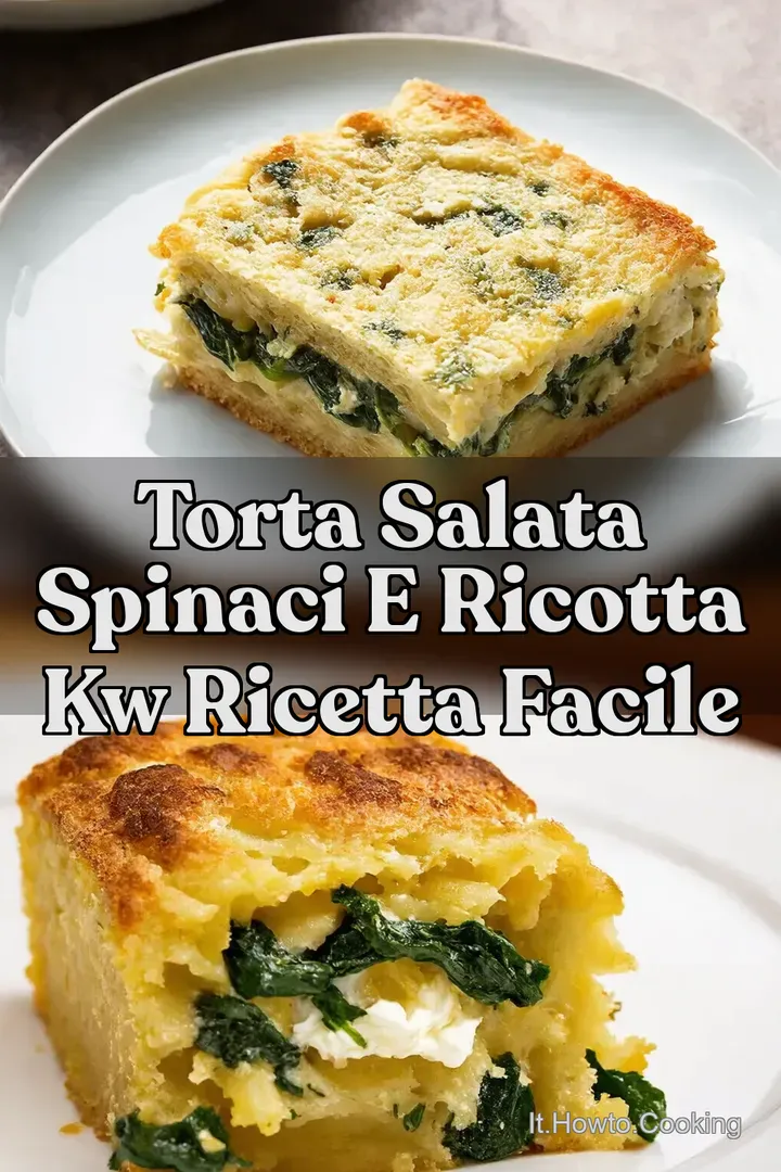 Torta Salata Spinaci e Ricotta kw Ricetta Facile