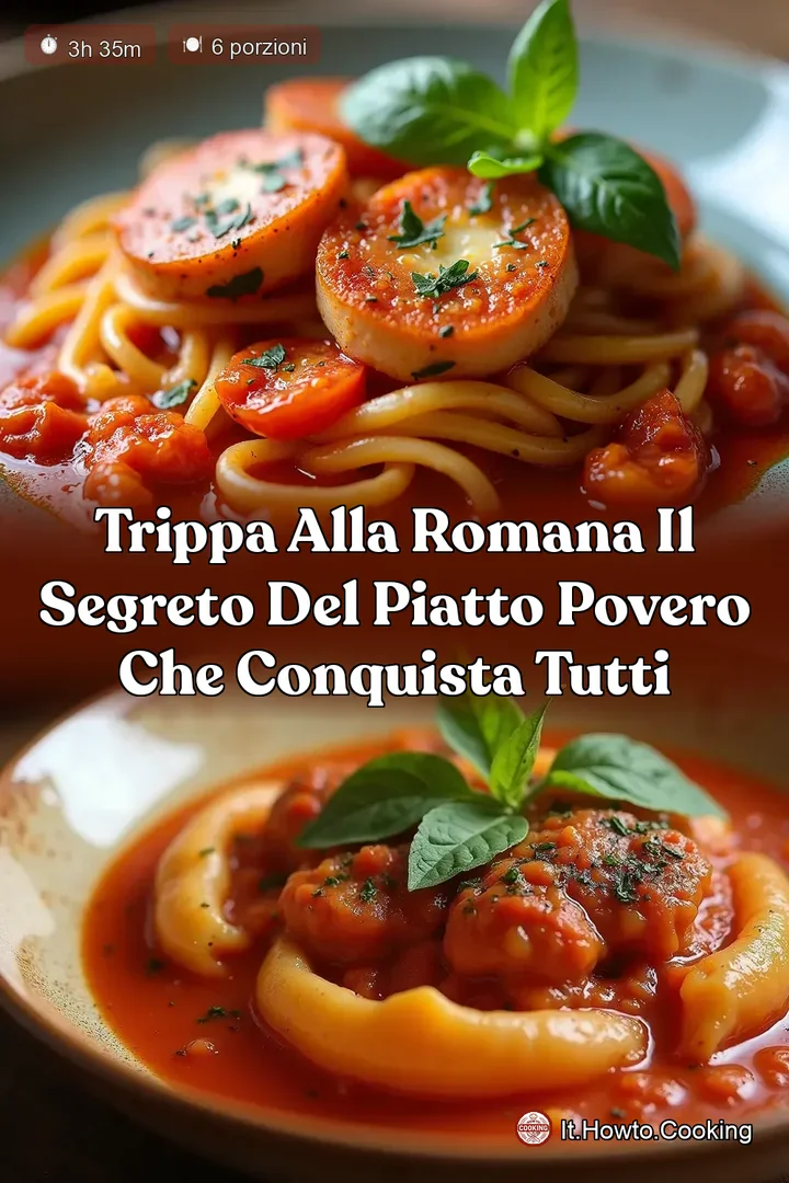 Trippa alla Romana Il Segreto del Piatto Povero che Conquista Tutti