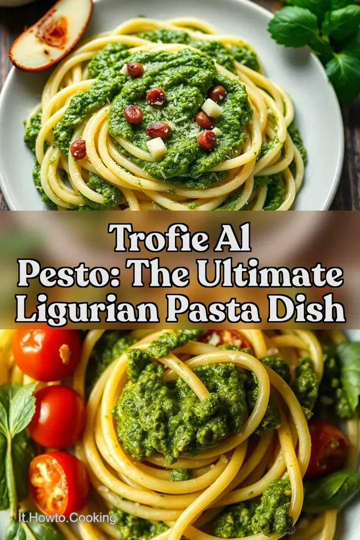 Trofie al Pesto: The Ultimate Ligurian Pasta Dish