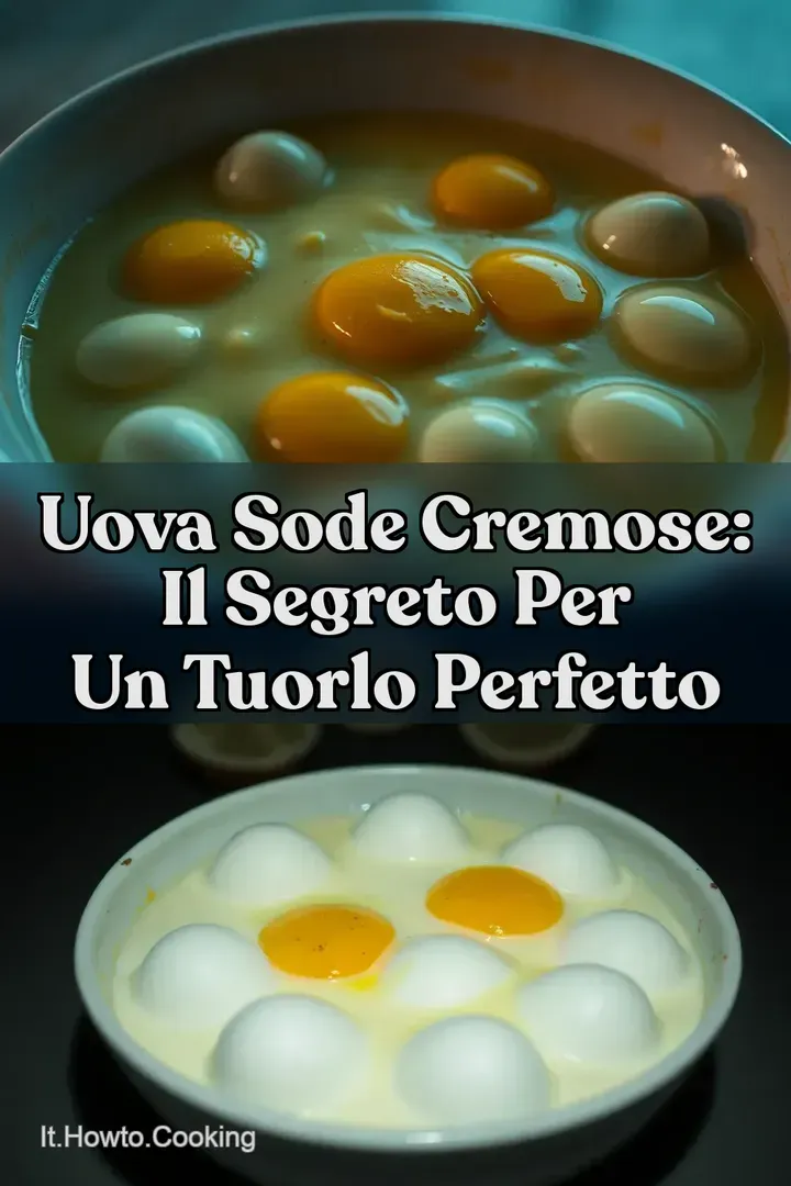 Uova Sode Cremose: Il Segreto per un Tuorlo Perfetto