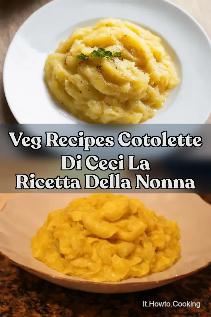 Veg Recipes Cotolette di Ceci La Ricetta Della Nonna