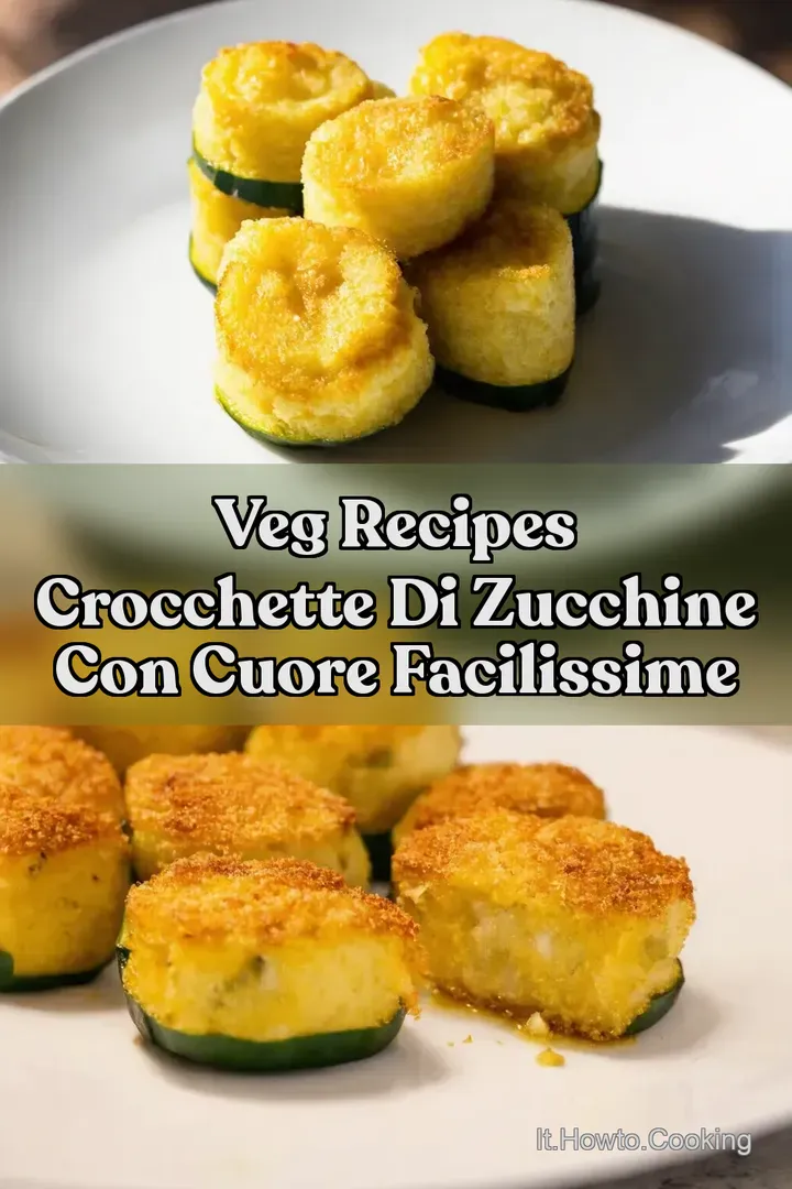 Veg Recipes Crocchette di Zucchine con Cuore Facilissime