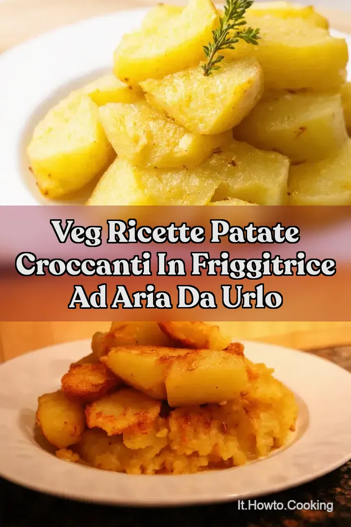 Veg Ricette Patate Croccanti in Friggitrice Ad Aria da Urlo