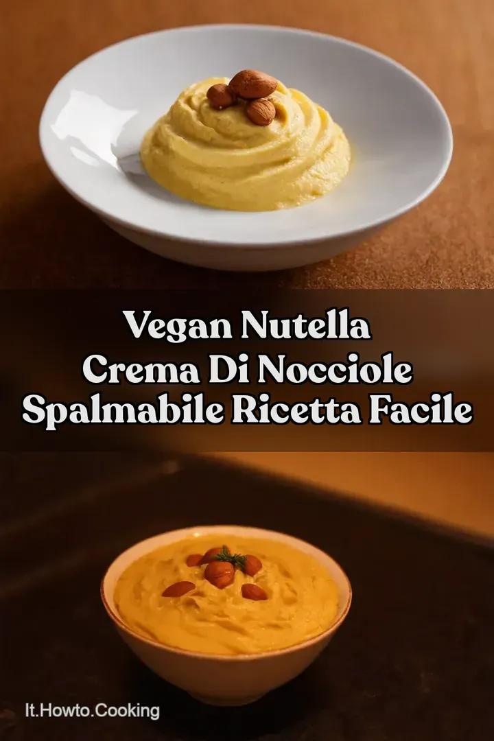 Vegan Nutella Crema di Nocciole Spalmabile Ricetta Facile