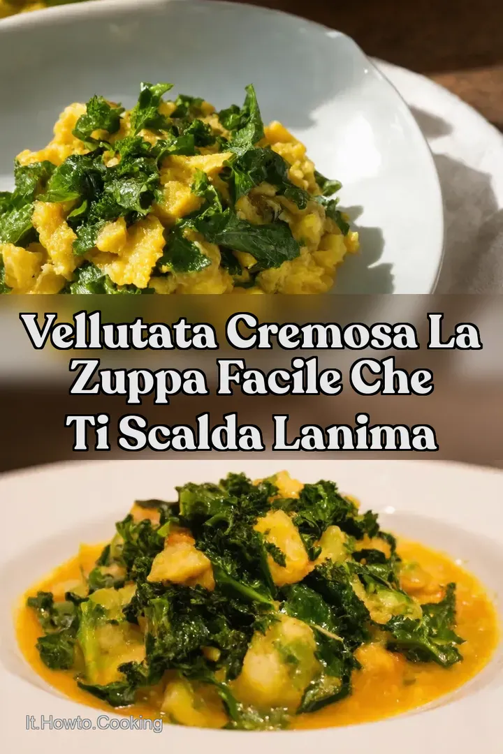 Vellutata cremosa la zuppa facile che ti scalda lanima
