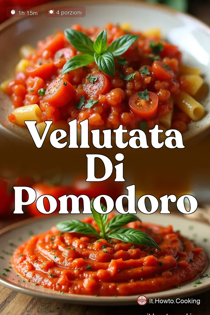 Vellutata di Pomodoro Estiva La Ricetta Cremosa Senza Panna - it.howto.cooking