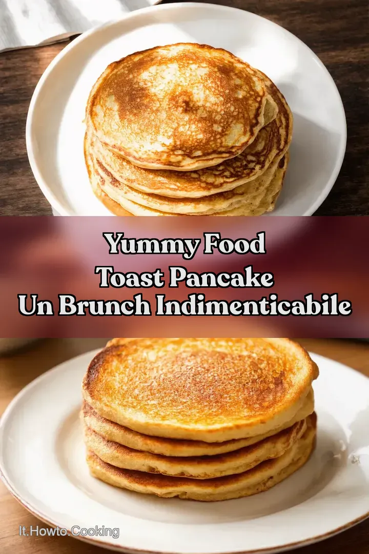 Yummy Food Toast Pancake Un Brunch Indimenticabile