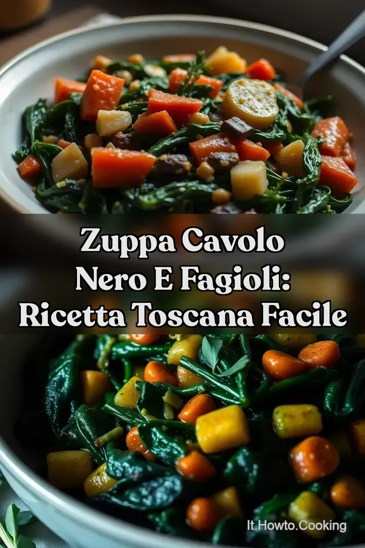Zuppa Cavolo Nero e Fagioli: Ricetta Toscana Facile