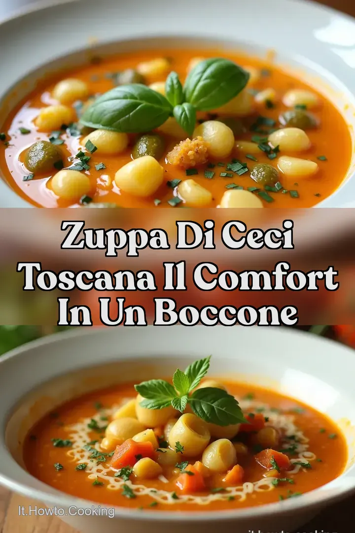 Zuppa di Ceci Toscana Il Comfort in un Boccone
