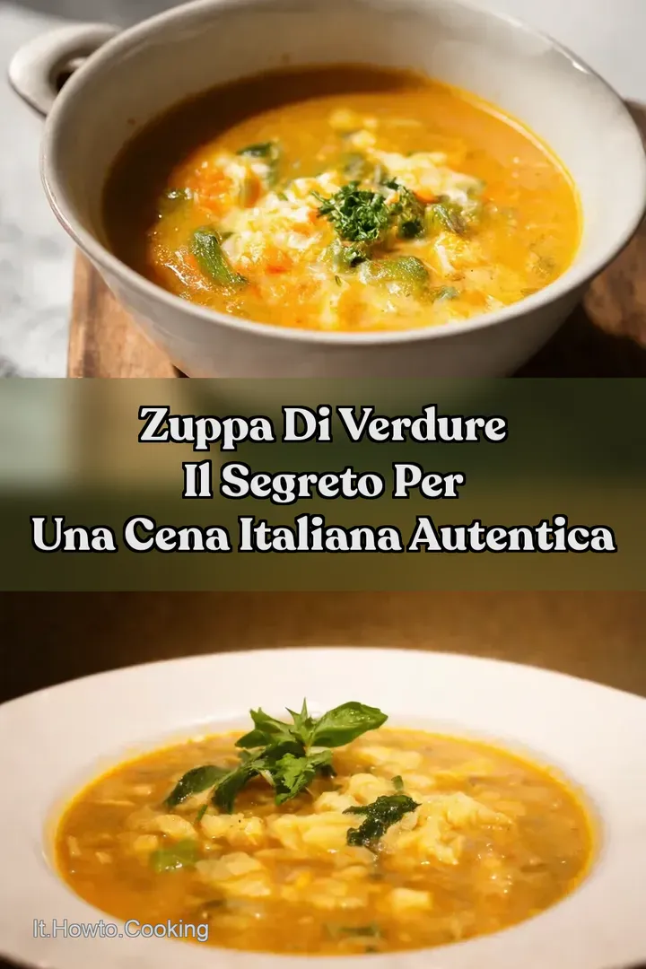 Zuppa di Verdure Il Segreto per una Cena Italiana Autentica