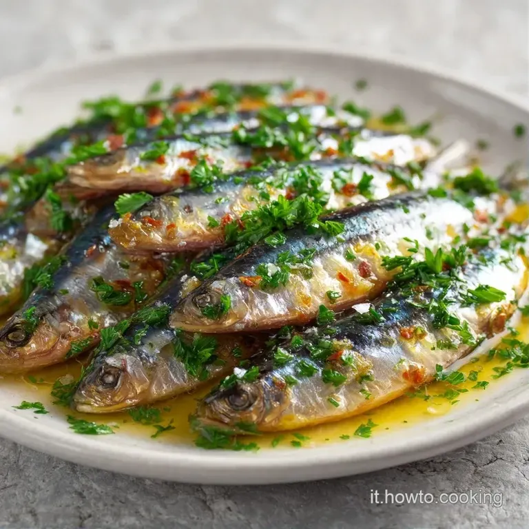 Filetti di pesce chiari e lucidi adagiati con cura, decorati con scorza di limone grattugiata e un filo d'olio dorato.