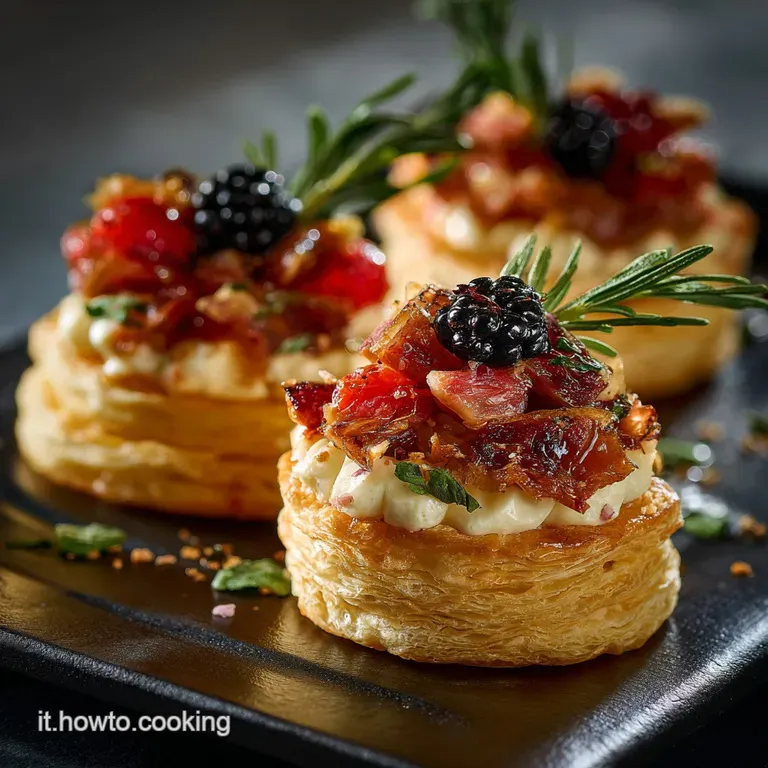 Antipasti di Natale Italiani: Vol-au-Vent eleganti e veloci per la Vigilia