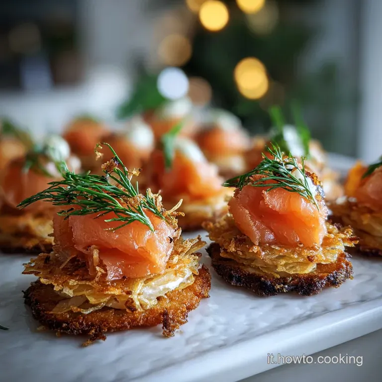 Antipasto di Natale Sfizioso al Salmone