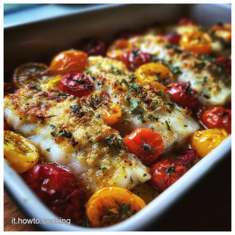 Antipasto di Pesce Gratinato al Forno