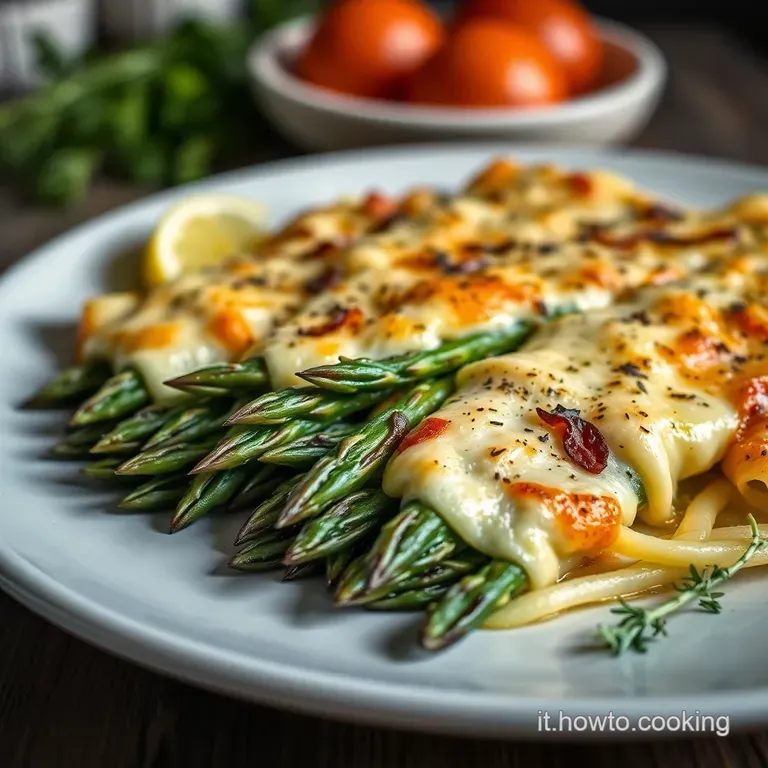 Asparagi Gratinati alla Parmigiana