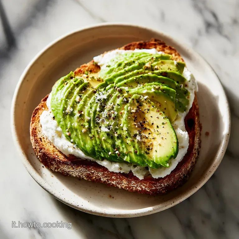 Avocado Toast Ricetta: Contrasti di Consistenza