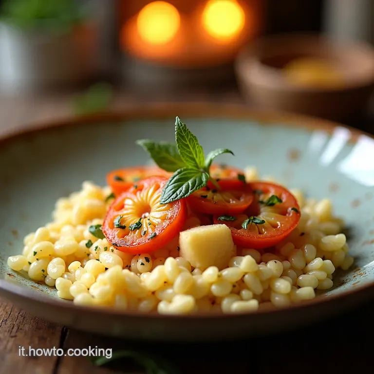 Baccal&agrave; Mantecato Alla Veneziana presentation