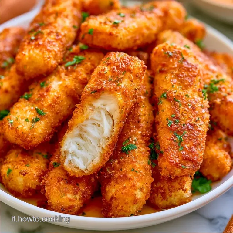 Bastoncini Di Pesce: Light E Fatti In Casa