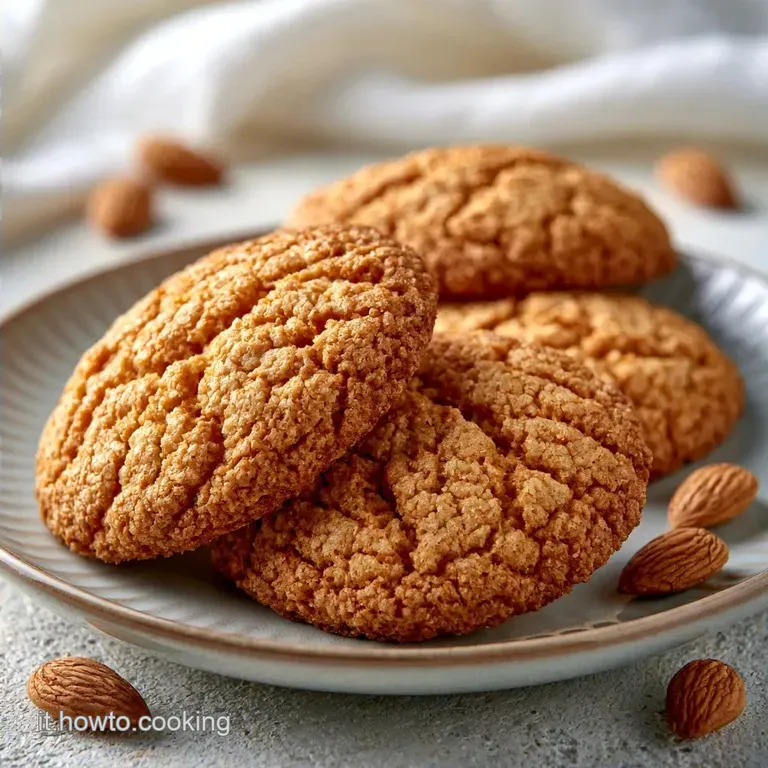 Biscotti alle Mandorle Croccanti in Friggitrice Aria