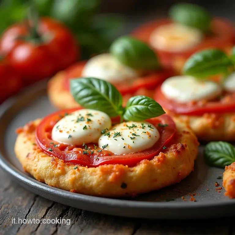 Bolle di Pizza A Strappo al Pomodoro e Mozzarella