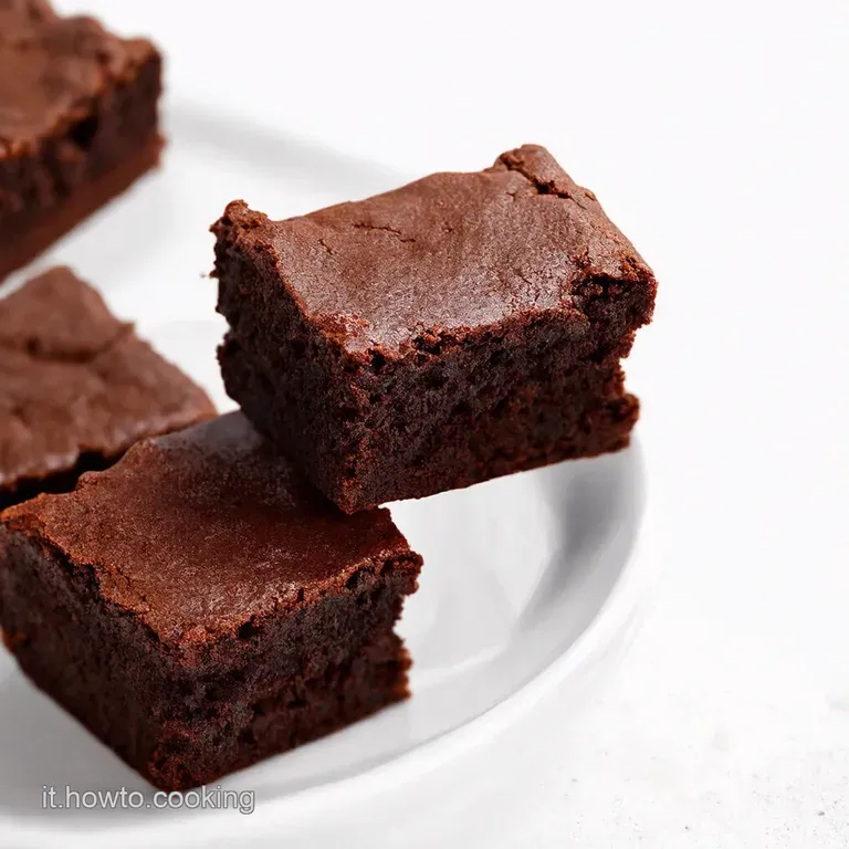 Brownies Super Cioccolatosi come al bar dellUniversit&agrave; Americana