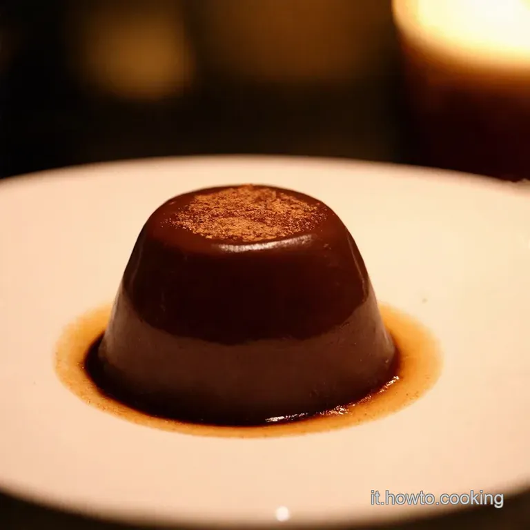 Budino Al Cioccolato Nonna Papera Cremoso E Goloso presentation