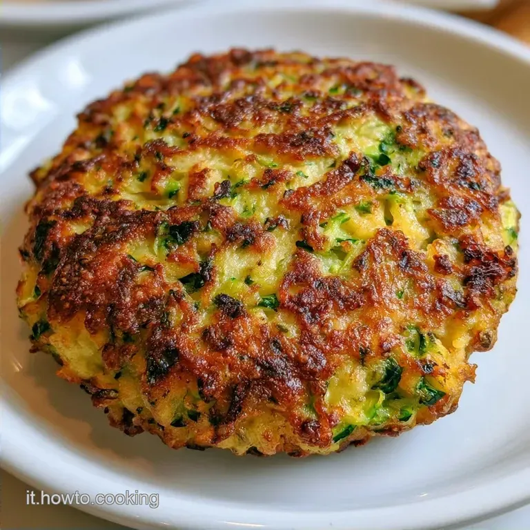 Burger Di Zucchine Dorati e Croccanti