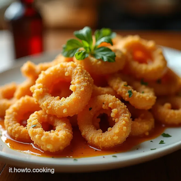 Calamari Fritti Perfetti Croccanti E Teneri presentation