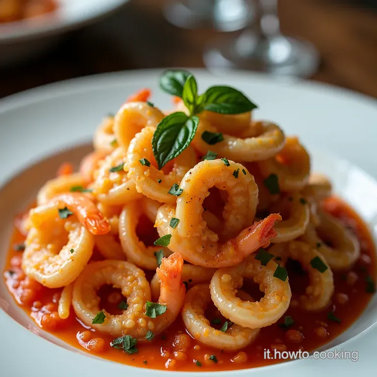Calamari Ripieni della Nonna Un Tesoro di Sapore Ricco e Succoso