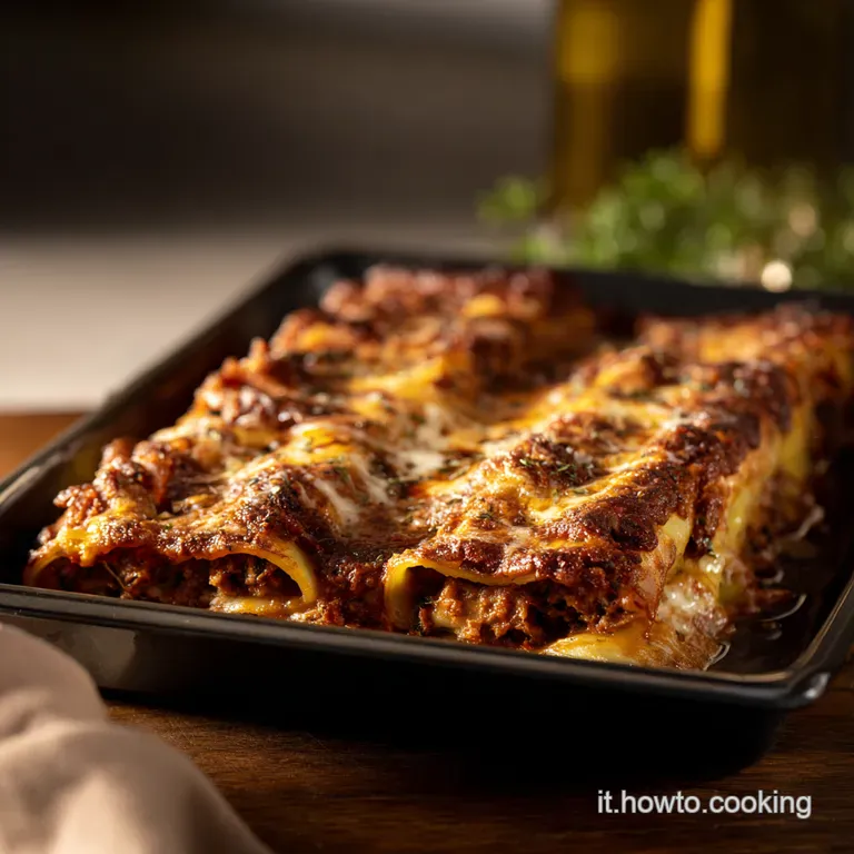 Cannelloni Di Carne Della Nonna: Un Classico Italiano presentation