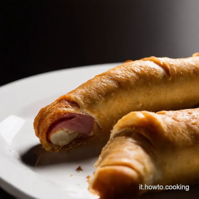 Cannoli di Pancarr&egrave; al Prosciutto e Formaggio Un Boccone dItalia