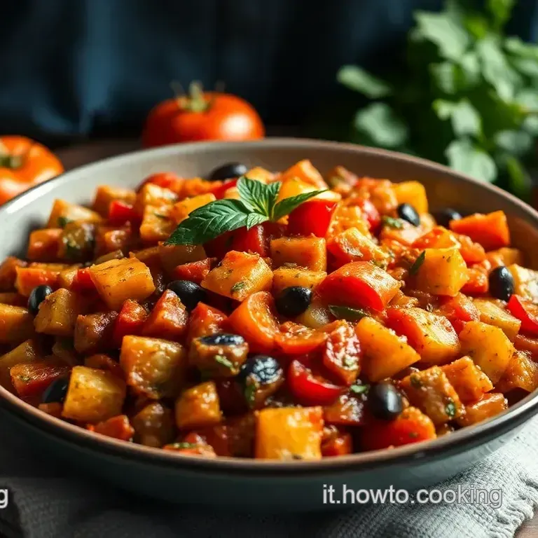Caponata di Melanzane della Nonna Rivisitata
