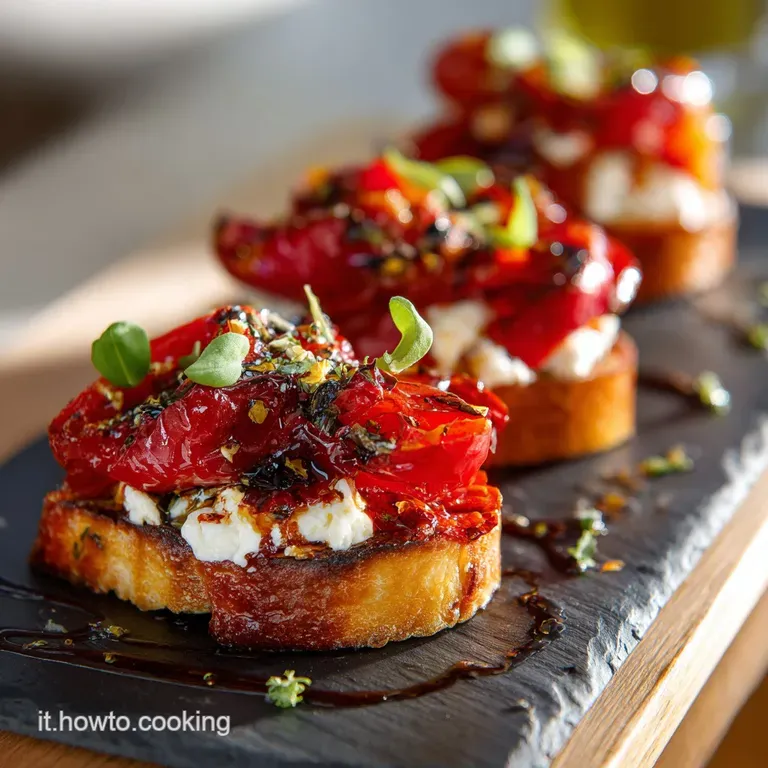 Cappelli Di Babbo Natale Salati: Bocconcini Festivi Di Ricotta E Peperone presentation