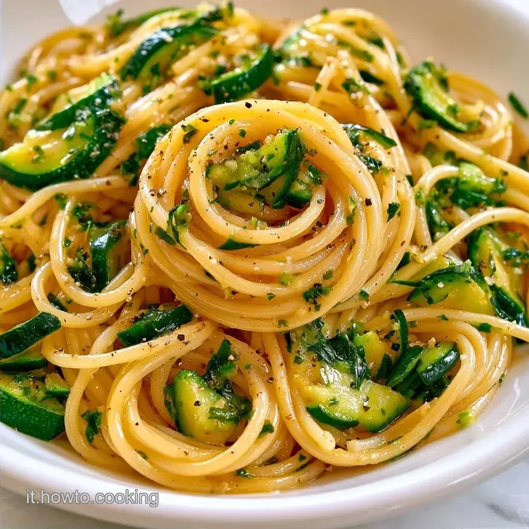 Carbonara Vegetariana Cremosa con Zucchine