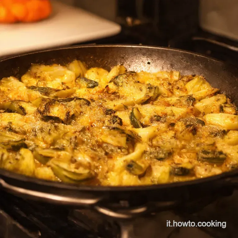 Carciofi Marinati Alla Menta E Limone presentation