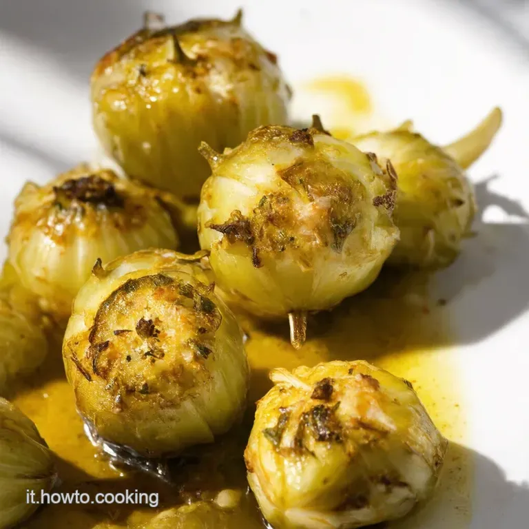 Carciofi Marinati alla Menta e Limone