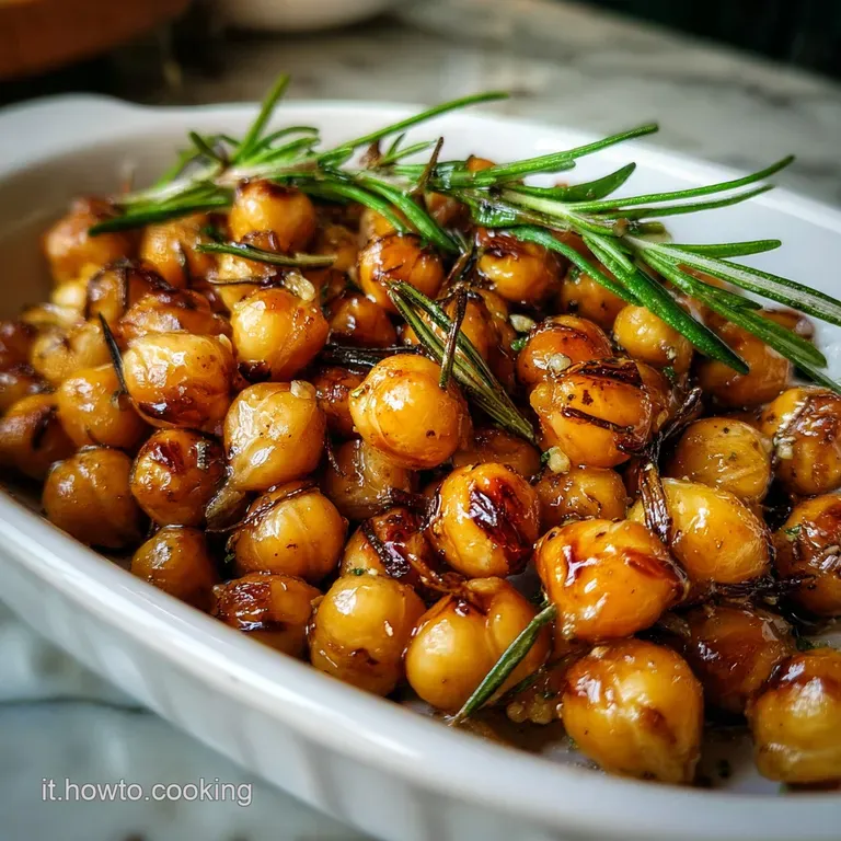 Ricetta con Ceci e Rosmarino: Sfrigolio di Sapori