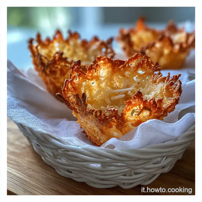 Cestini di Parmigiano Croccanti