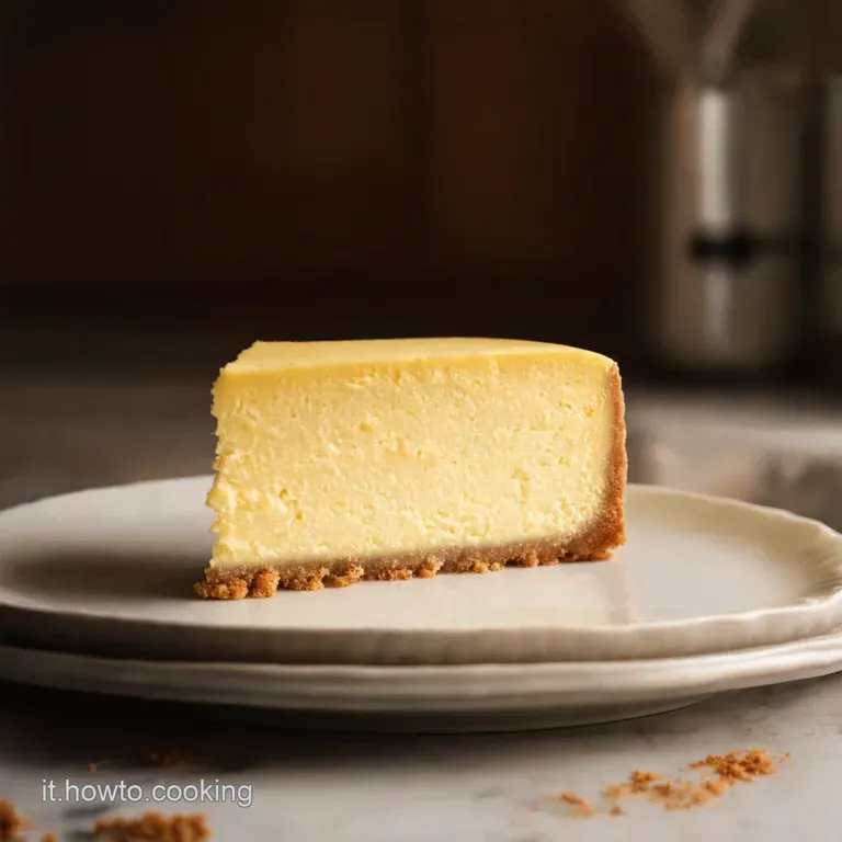 Cheesecake Cremosa Classica Un Tripudio Di Bont&agrave; presentation